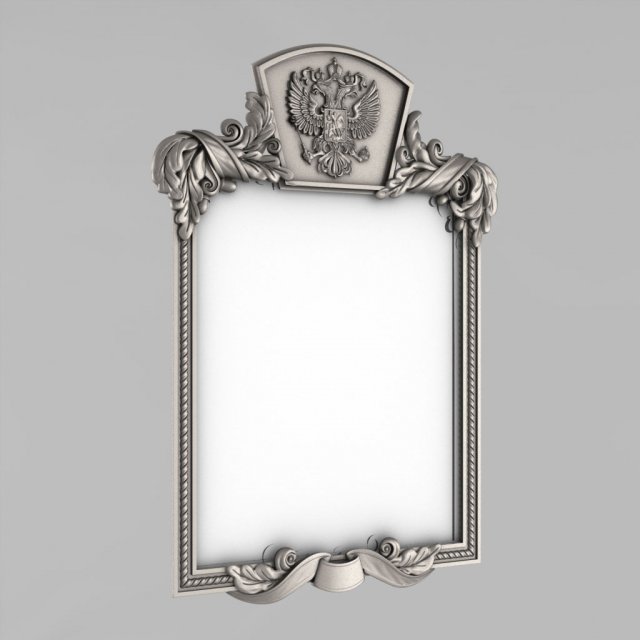mirror frame 60 3D 打印模型 .c4d .max .obj .3ds .fbx .stl .blend 