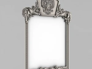 거울 프레임 60 3D 프린트 모델