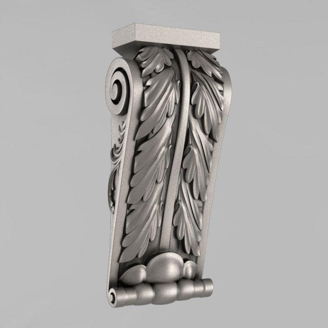 corbels - 2 Modello di stampa 3D .c4d .max .obj .3ds .fbx .stl .blend 