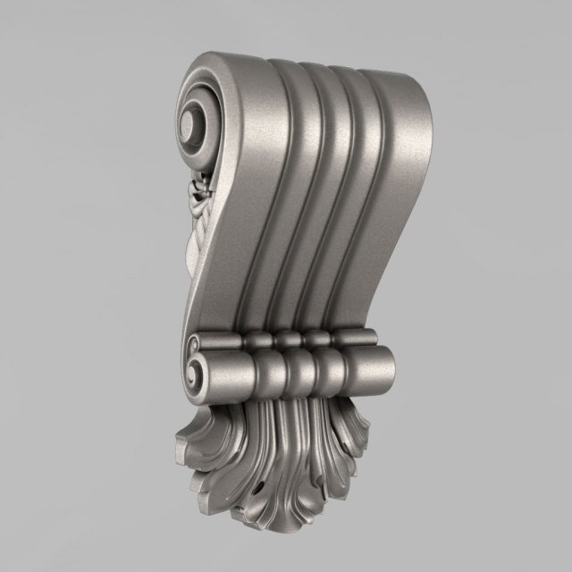 corbels - 3 3D 프린트 모델 .c4d .max .obj .3ds .fbx .stl .blend 