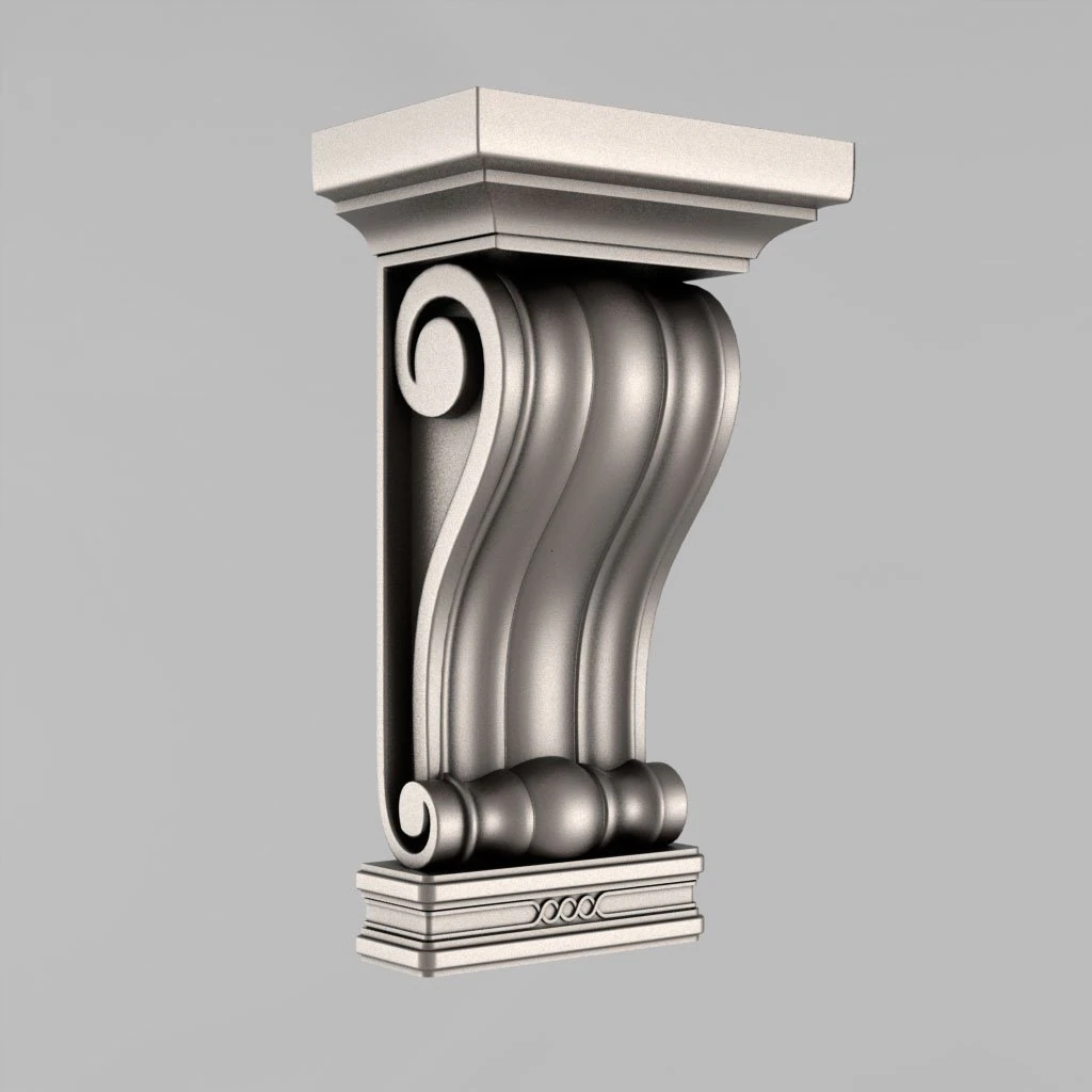 corbels - 24 3D Print Model .c4d .max .obj .3ds .fbx .stl .blend 