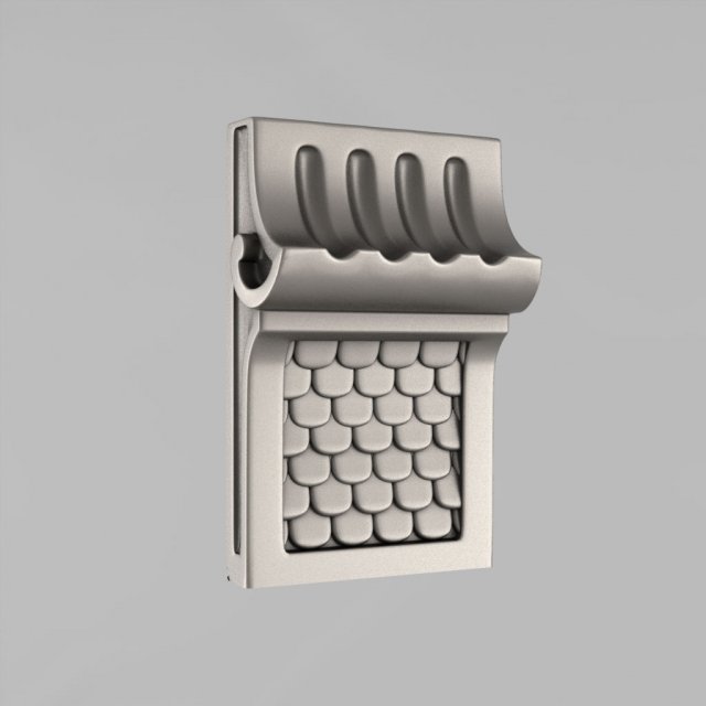 corbels - 32 3D Print Model .c4d .max .obj .3ds .fbx .stl .blend 