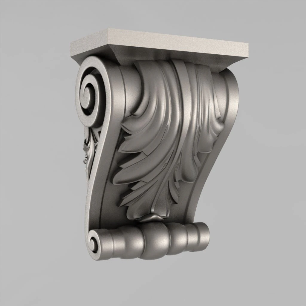 corbels - 42 3D Print Model .c4d .max .obj .3ds .fbx .stl .blend 