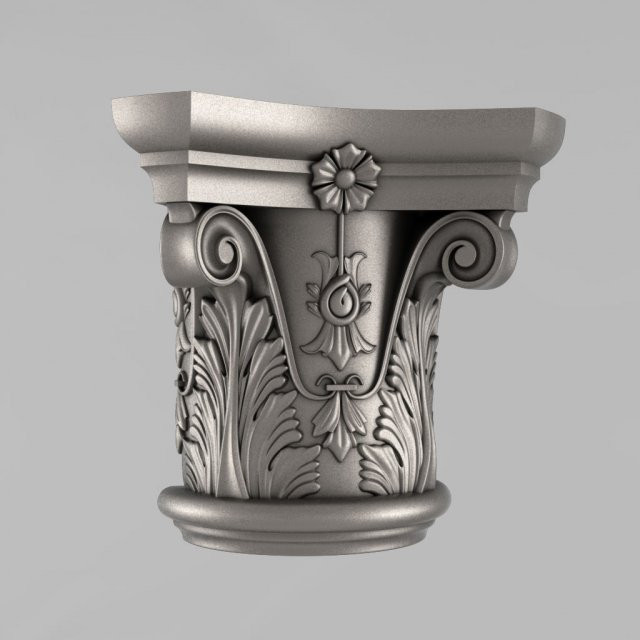 capitals 3D 打印模型 .c4d .max .obj .3ds .fbx .stl .blend 