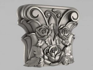 majuscules 3 Modèles 3D en vedette