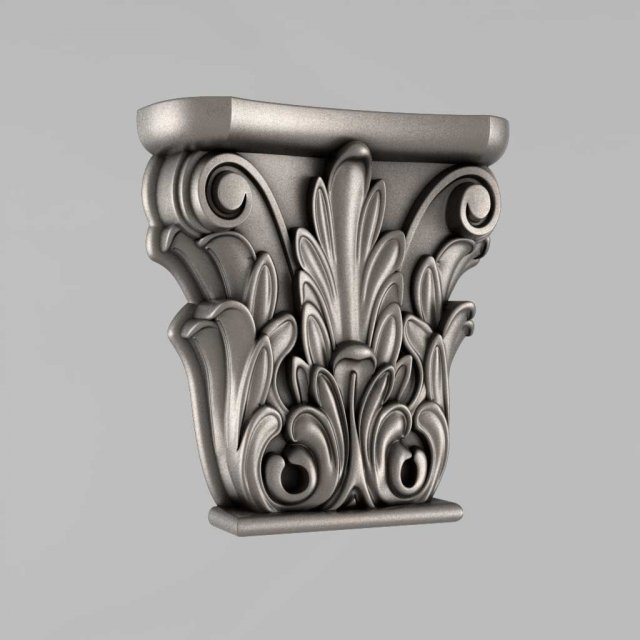 capitals 5 3D Принт Модель .c4d .max .obj .3ds .fbx .stl .blend 