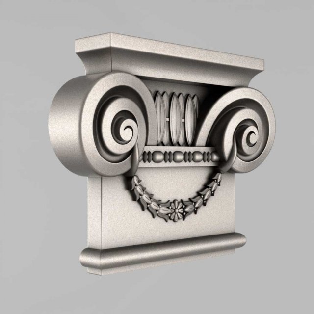 capitals 6 3D Print Model .c4d .max .obj .3ds .fbx .stl .blend 
