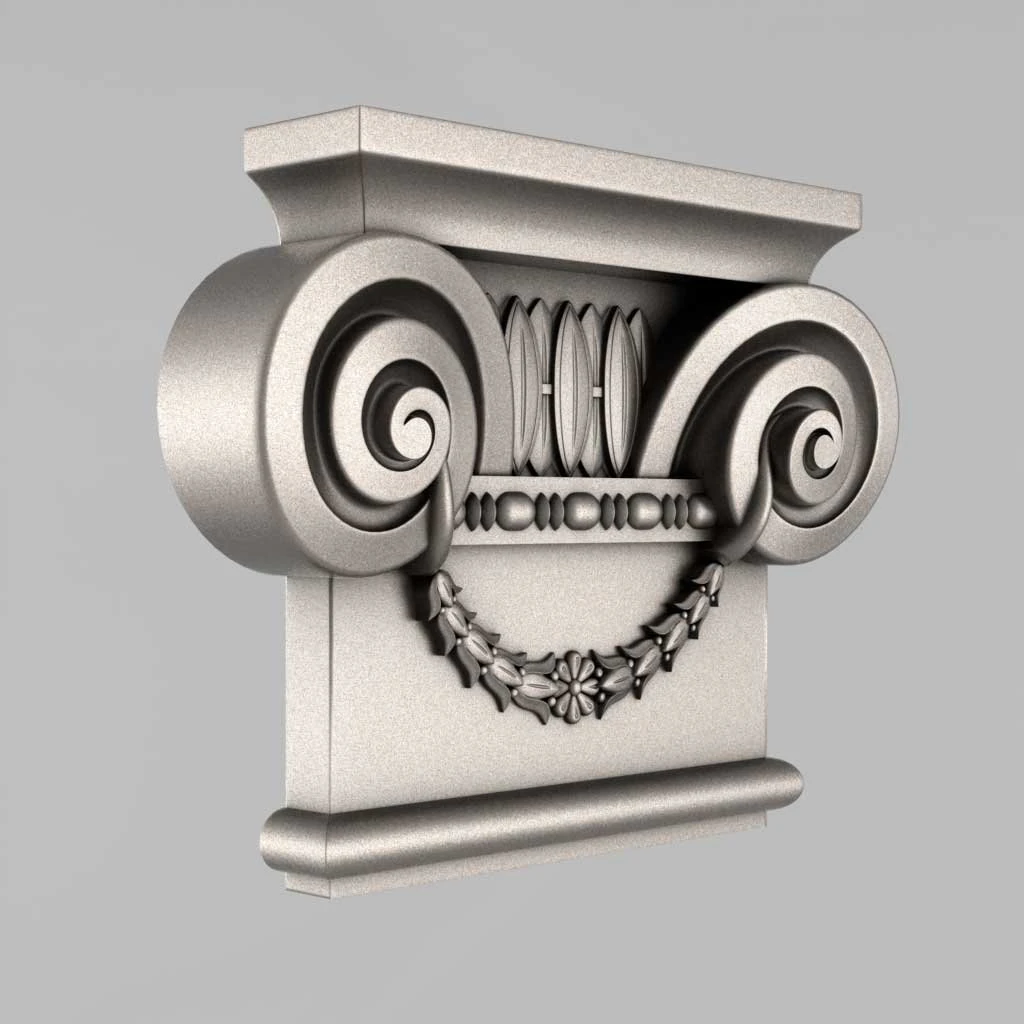 capitals 6 3D Print Model .c4d .max .obj .3ds .fbx .stl .blend