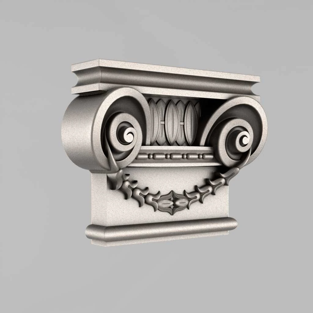 capitals 7 3D Print Model .c4d .max .obj .3ds .fbx .stl .blend 