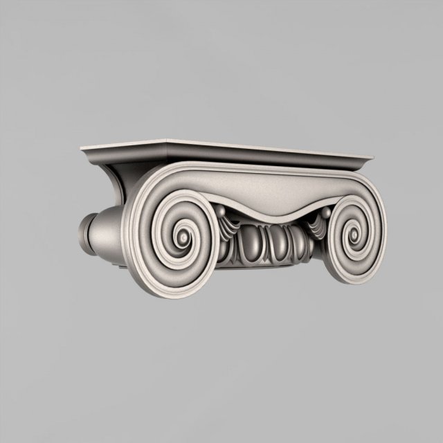 capitals 12 3D-printmodel .c4d .max .obj .3ds .fbx .stl .blend 