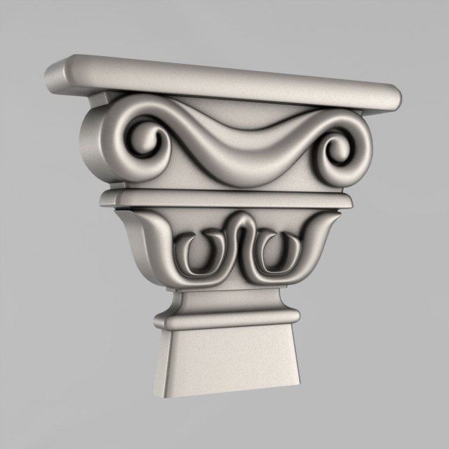 capitals 18 3D Print Model .c4d .max .obj .3ds .fbx .stl .blend 