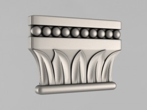 capitals 20 3Dプリントモデル