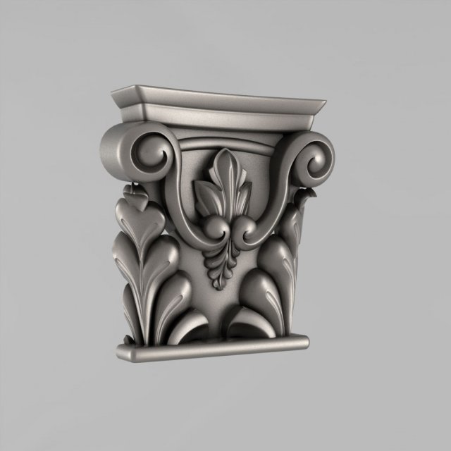 capitals 24 3Dプリントモデル .c4d .max .obj .3ds .fbx .stl .blend 