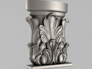 capitals 25 3D-Druckmodell