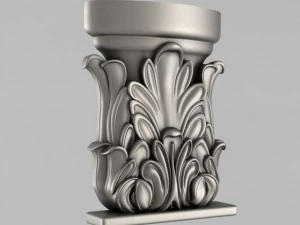 majuscules 25 Modèles 3D en vedette