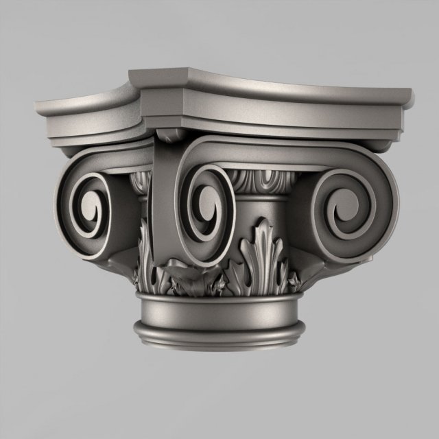 capitals 27 3D 프린트 모델 .c4d .max .obj .3ds .fbx .stl .blend 