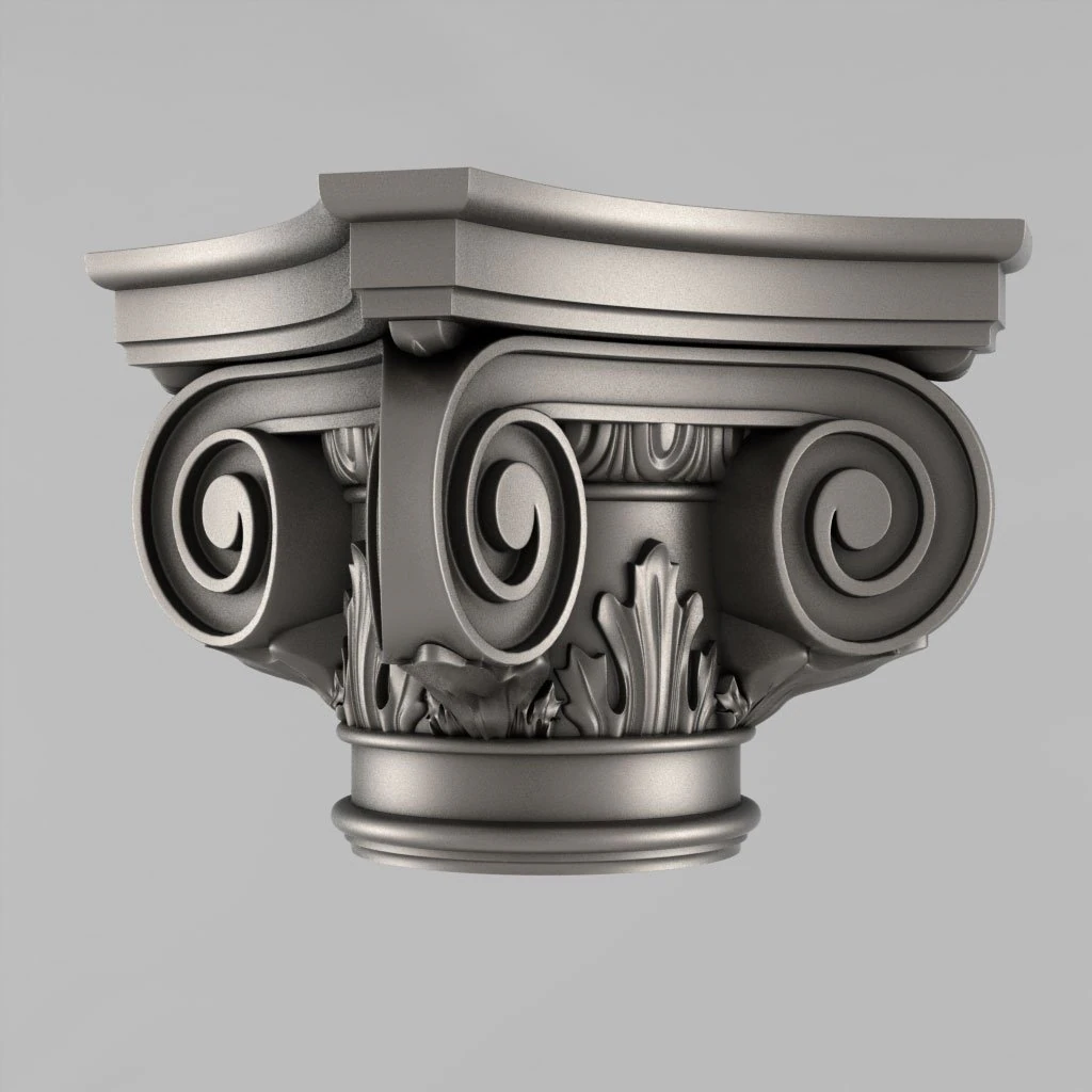 capitals 27 3D Print Model .c4d .max .obj .3ds .fbx .stl .blend 