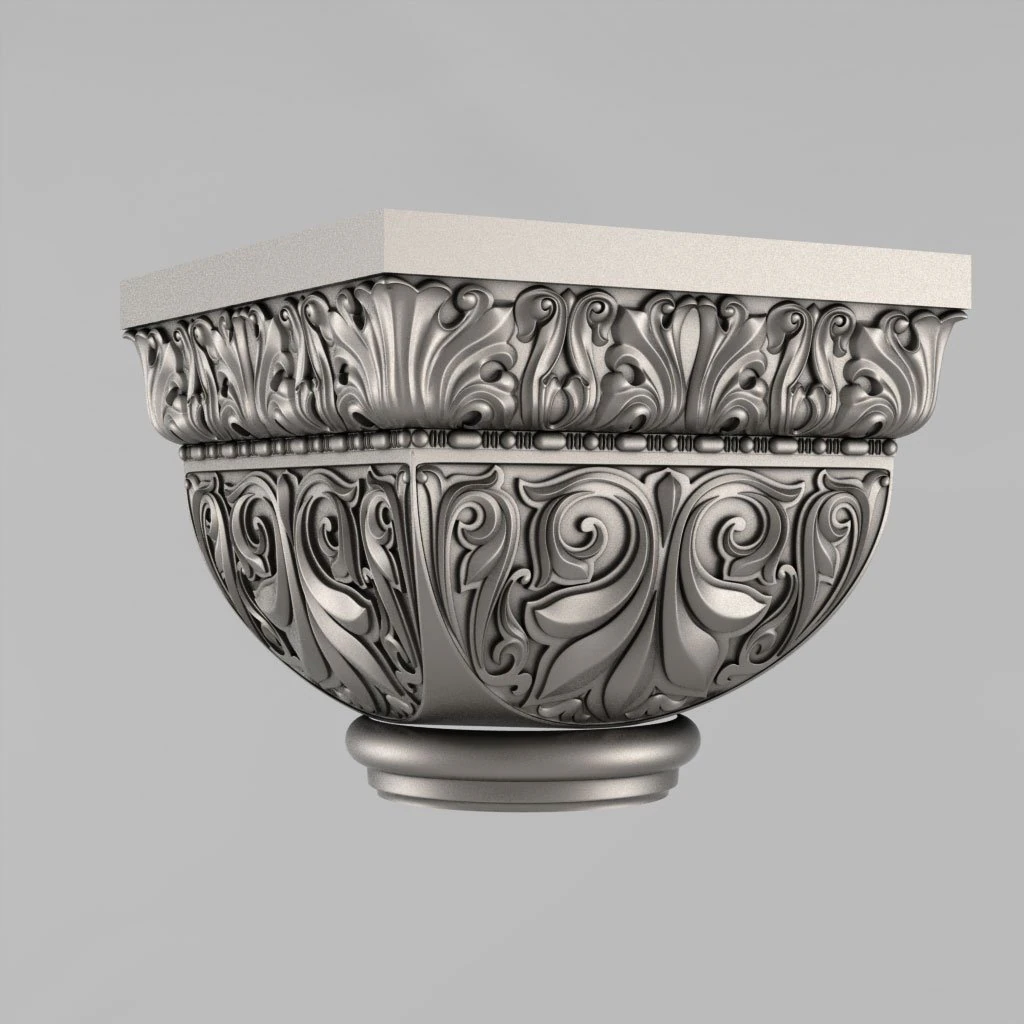 capitals 28 3D Print Model .c4d .max .obj .3ds .fbx .stl .blend 