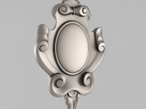 cartouche decor 6 3D Model
