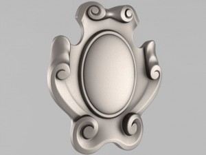 cartouche decor 7 3D Model