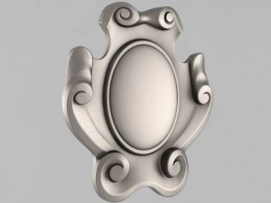 decora&ccedil;&atilde;o de cartela 7 Modelo 3D