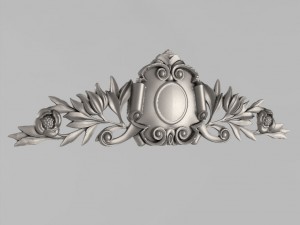 cartouche decor 8 3D Model