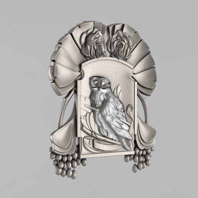 carved panels decor 3D Print Model .c4d .max .obj .3ds .fbx .stl .blend 