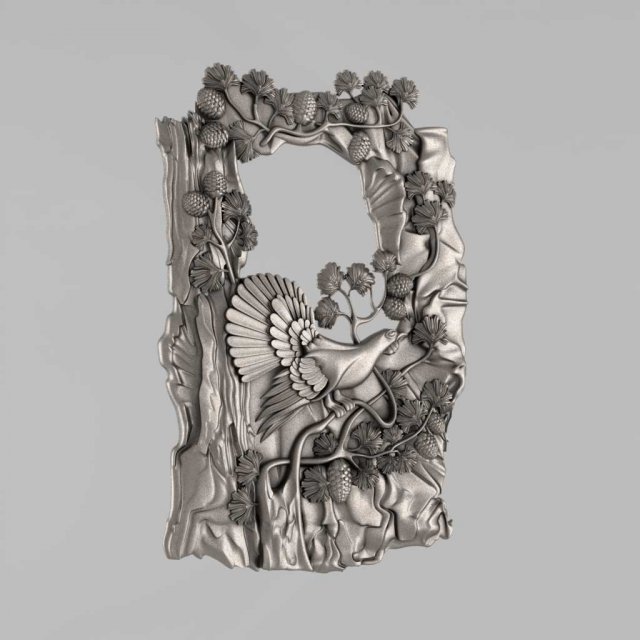 carved panels decor 2 3D Print Model .c4d .max .obj .3ds .fbx .stl .blend 