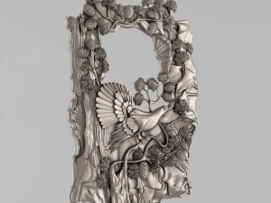 carved panels decor 2 3D Print Model