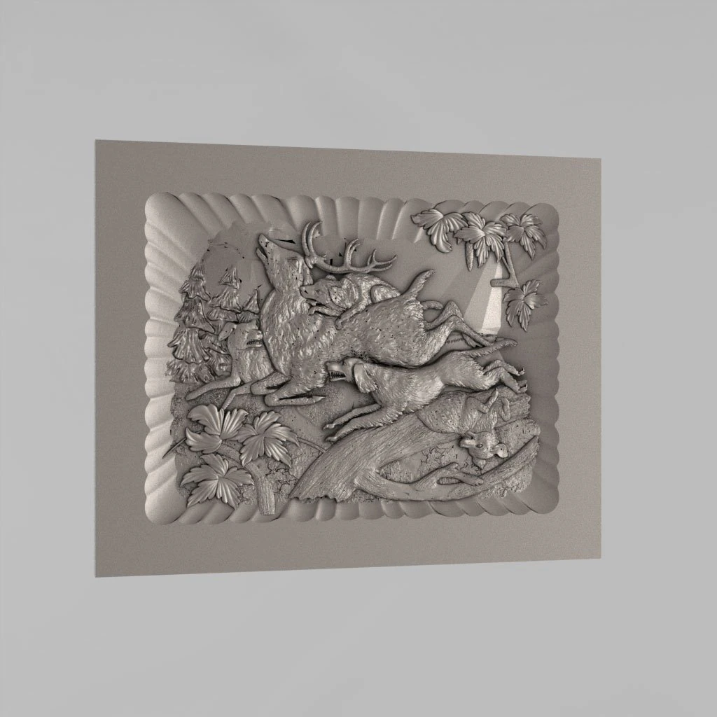 decora&ccedil;&atilde;o de pain&eacute;is esculpidos 6 Modelo de Impressão 3D .c4d .max .obj .3ds .fbx .stl .blend 