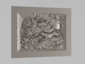 carved panels decor 6 3D Print Model