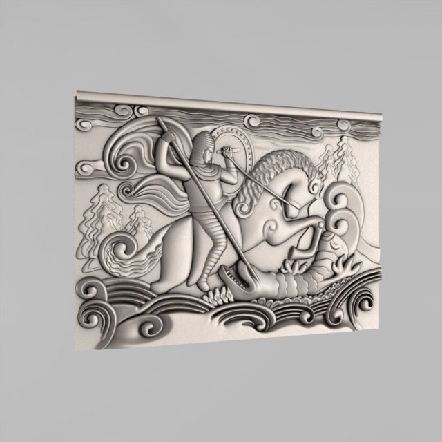 carved panels decor 8 3D Print Model .c4d .max .obj .3ds .fbx .stl .blend 