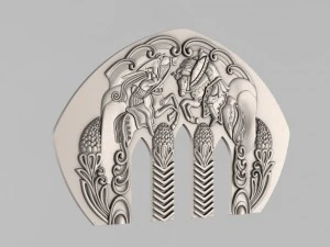 彫刻パネル装飾 11 3Dプリントモデル