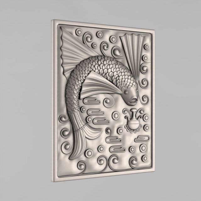 carved panels decor 12 3D Print Model .c4d .max .obj .3ds .fbx .stl .blend 
