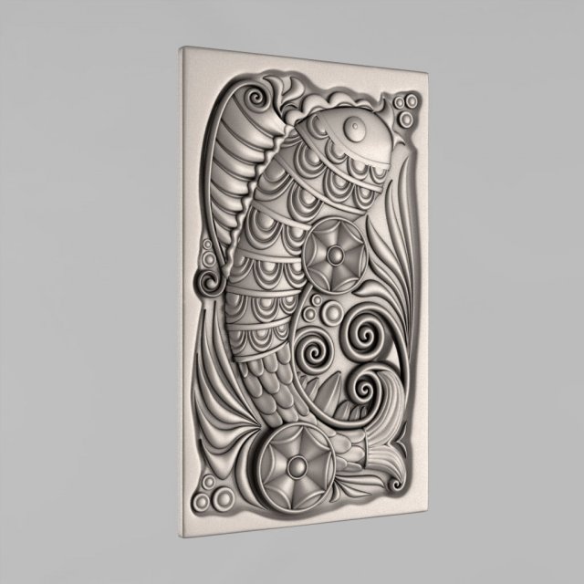 carved panels decor 13 3D Print Model .c4d .max .obj .3ds .fbx .stl .blend 