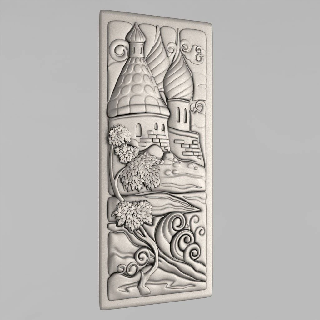 carved panels decor 15 3D Print Model .c4d .max .obj .3ds .fbx .stl .blend 