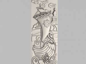 carved panels decor 16 3D Print Model