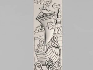 декор резное панно 16 3D Принт Модель