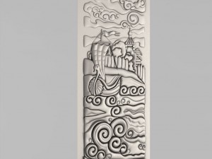 carved panels decor 17 3D Print Model