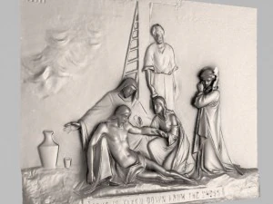 декор резное панно 22 3D Принт Модель