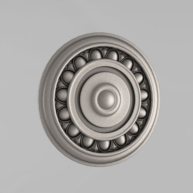 carved rosettes decor 3D प्रिंट मॉडल .c4d .max .obj .3ds .fbx .stl .blend 