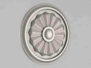 резные розетки декор 5 3D Принт Модель