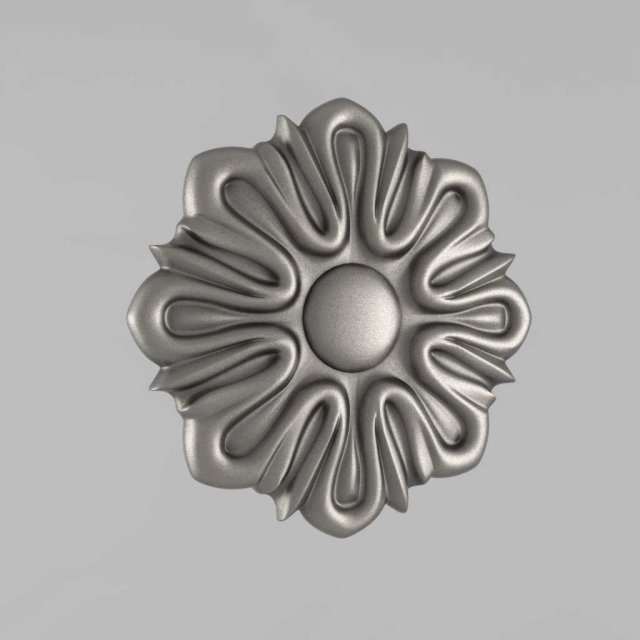 carved rosettes decor 6 Modelo de Impressão 3D .c4d .max .obj .3ds .fbx .stl .blend 