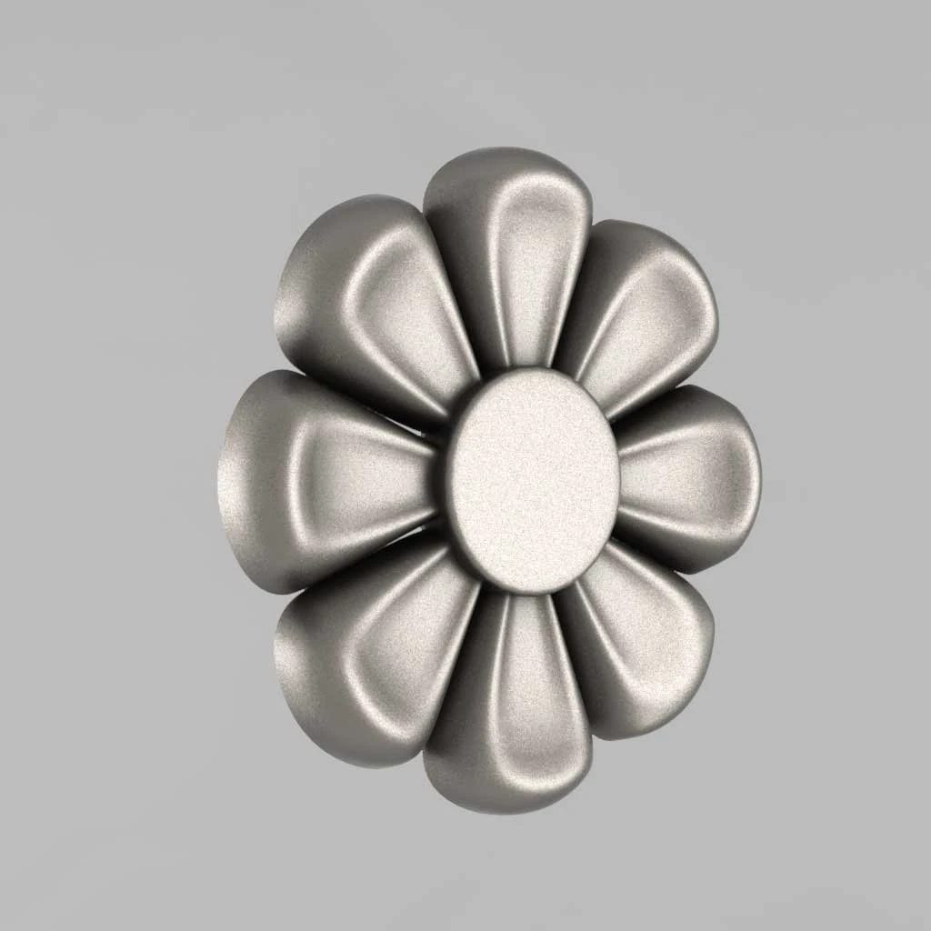 carved rosettes decor 7 3D Print Model .c4d .max .obj .3ds .fbx .stl .blend 
