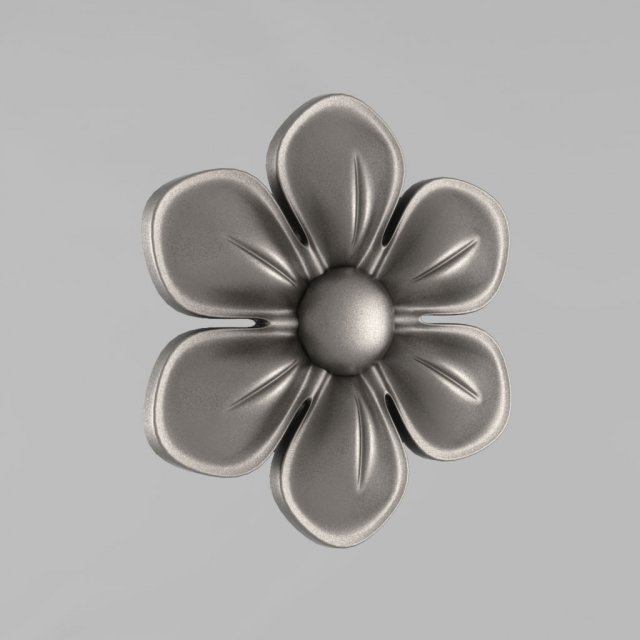 carved rosettes decor 11 3D 프린트 모델 .c4d .max .obj .3ds .fbx .stl .blend 