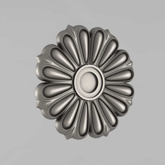 carved rosettes decor 12 Modèles 3D en vedette .c4d .max .obj .3ds .fbx .stl .blend 