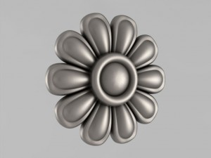 carved rosettes decor 14 Modèles 3D en vedette