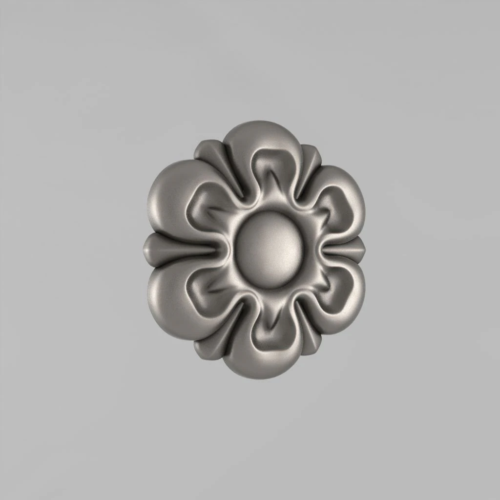 carved rosettes decor 16 3D Print Model .c4d .max .obj .3ds .fbx .stl .blend