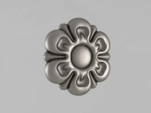 різьблені розетки декор 16 3D Принт Модель