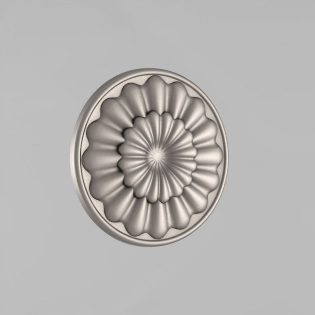 carved rosettes decor 22 3D प्रिंट मॉडल .c4d .max .obj .3ds .fbx .stl .blend 